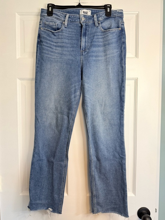 PAIGE Denim - PAIGE Cindy High Rise Straight Leg Jeans